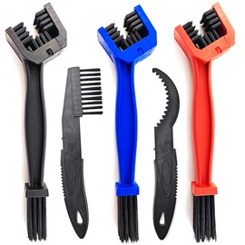ROYHOO 5PCS/Set Bicycle Chain Cleaning Tool Set,Bike Chain Crankset Brush,Motorcycle Washer Cleaner Brush Tools