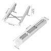 COOSKIN Portable Adjustable Egonomic Laptop Stand Holder for Desk, Aluminum