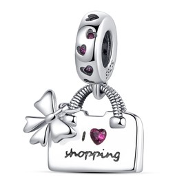 MULA 925 Sterling Silver Charms for Bracelets and Necklaces Handbag Dangle Pendants Beads Cute Cat Turtle Charms Jewelry Gift for Women Girls