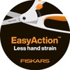 Fiskars Softgrip Fabric Scissors, Length: 26 cm, Stainless Steel Blade/Plastic