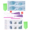 2 Sets Diamond Painting Kit 5D Students DIY Bookmark Dandelion