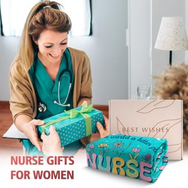 Nurse Gifts for Women, Gifts for Nurse Blanket, Nurse Practitioner Gifts, LPN RN Birthday Gifts for Nurses, Nursing Student Graduation Gifts, Nurse Appreciation Gifts, Throw Nurse Blanket 60" x 50"