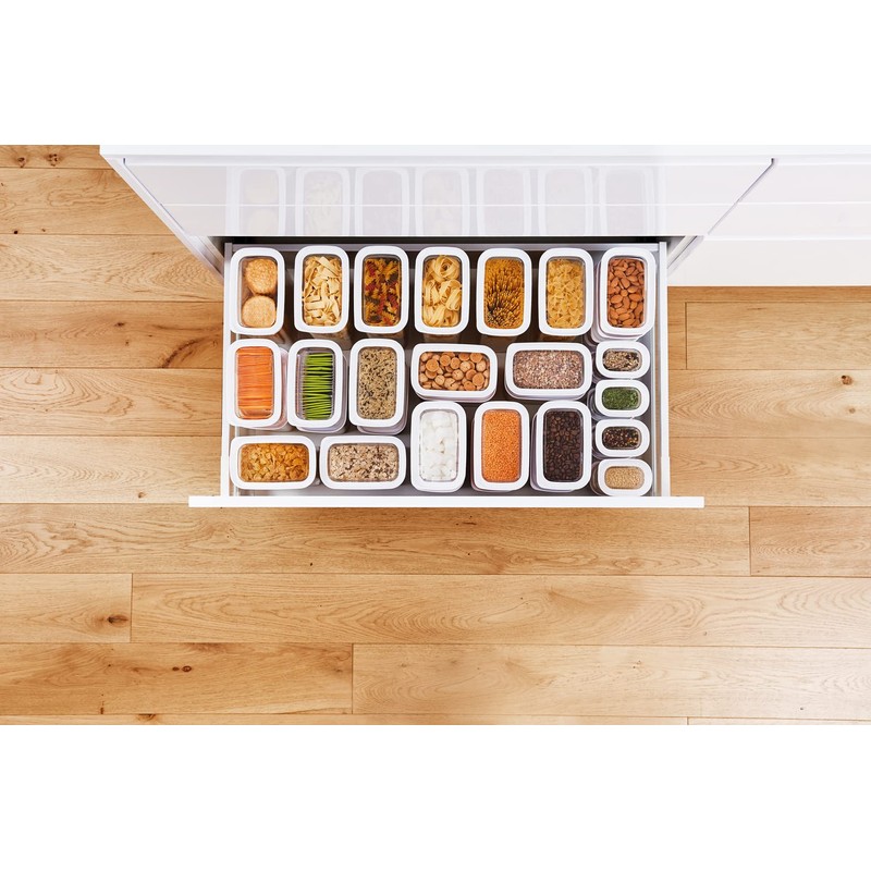 Emsa N11423 Dry Storage Container, 2.2 L, Rectangular, Fresh Seal,