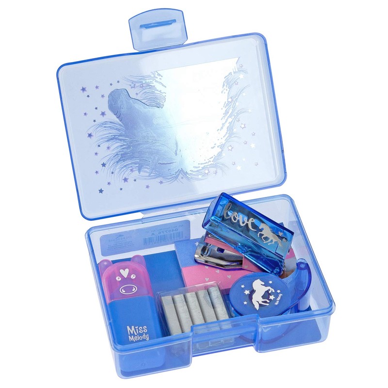 Depesche 5776 Mini Desk Set in Box with Horse Motif