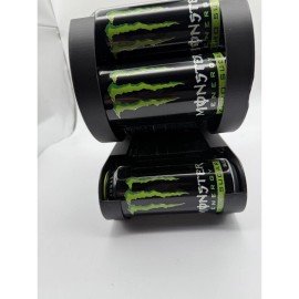 Unbranded Monster Can Dispenser - Large 16oz Can Dispenser 10 can capacity refrigerator