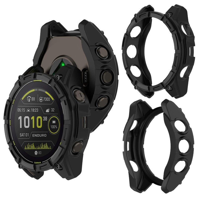SumRioo Protective Case Cover Compatible with Garmin Enduro 3, TPU