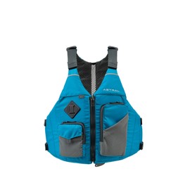 Astral, E-Ronny Men’s PFD, Durable Life Jacket for Fishing, Touring, and Kayaking, Water Blue, Large-X-Large
