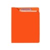Vensool A4 Leather Padfolio Clipboard Folder, Leather Portfolio for Men