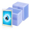 Mcbazel 100-Pack PVC Card Sleeves (35PT-Blue Ray) – 9.7x6.9cm Ultra-Clear, Durable Protection for Trading Cards, Game Cards & Collectibles