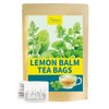 TeeLux Lemon Balm Tea Bags, Pure & Natural Lemon Balm