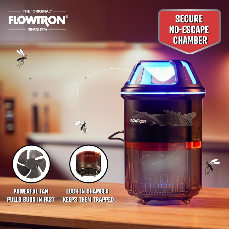 Flowtron Indoor Bug Trap | UV Light Mosquito Trap with