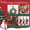 Christmas Stocking Holders for Mantel, Stocking Hangers Set Mantle Hooks