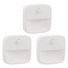 3PCS Plug in Night Light Motion Sensor Dusk to Dawn