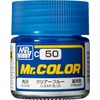 GSI Creos C50 Mr Color Clear Blue Gloss 0.3 fl oz (10 ml) Model Paint