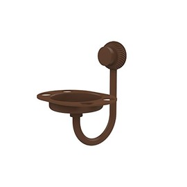 Allied Brass 426T-ABZ Venus Collection Tumbler and Toothbrush Holder with Twisted Accents, Antique Bronze