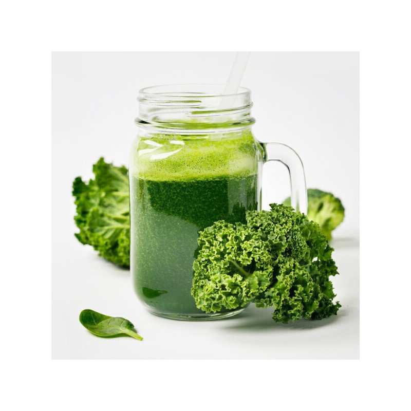 Organic curly kale powder, freeze-dried curly kale 100% sticks, 14