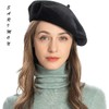SARIMON Wool French Beret Hat for Men and Women in