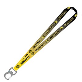 Iowa Hawkeyes Lanyard Ombre