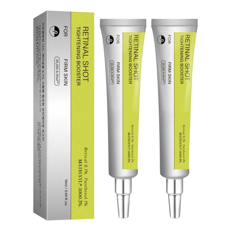 Booster Facial Retinal Shot Antiedad Reafirmante Noche 2pcs