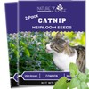 NatureZ Edge Catnip Seeds for Planting, 2.6 Grams, 3400+ Herb