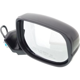 FITRITE AUTO PARTS New Right Side Mirror For 2010 2014 Honda Insight, Power, Manual Folding, Non-Heated, Paintable, Without Signal Light HO1321253