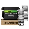 GilletteLabs Razor Blade Refills, 12ct Razor Cartridges, Razor Refills for