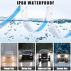 TEKSHINNY Car LED Strip Lights, 2Pcs 24 Inch Flexible LED