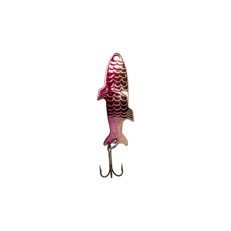 Acme Phoebe Spinning Lure, Gold/Nickel/Red, 1/4-Ounce