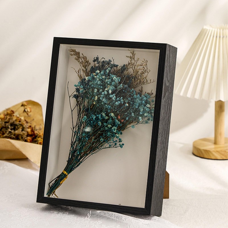 Deep Picture Frame Shadow Boxes - 12X8 Photo Frames for