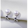 PHNIBIRD Freshwater Pearl Clip On Earrings Non Pierced Jewellery Elegant