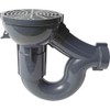 Sioux Chief CS14-R Pvc Trap & Floor Drain, 2"