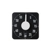 TimeTEX Blackboard Time Clock Automatic Magnetic 19 x 19 cm