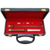 AAR Rosewood Practice Chanter Engraved Mounts Wooden Box with 2