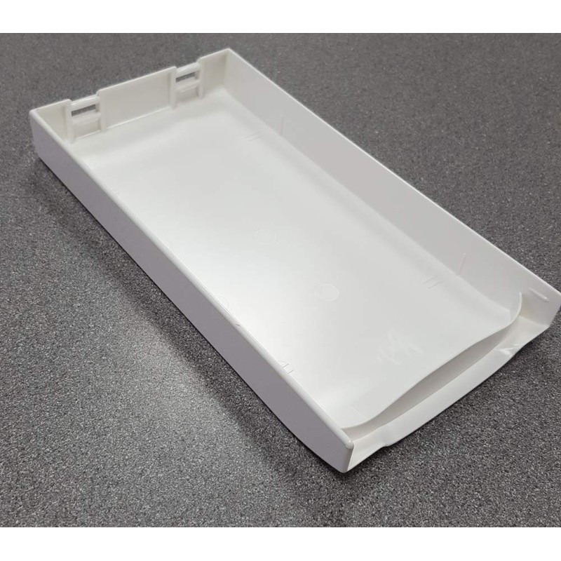 White Truma Ultrastore boiler exhaust cowl cover/ grill cover for