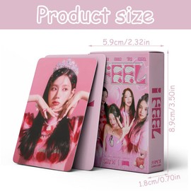 2 Pack/110PCS GIDLE Photocard Kpop GIDLE Maxident Album Photocards GIDLE Lomo Cards GIDLE i feel Postcards GIDLE Birthday Gift Cards for Fans