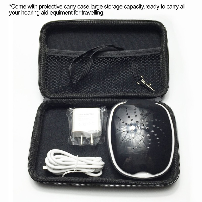 Portable USB Electric Dehumidifier Hearing Aid Dryer,Temperature Range 104-122 Degree,Energy-efficient