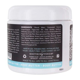 Soothing Touch, Naked Body Butter, Unscented, 13 oz