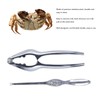 Stainless Steel Crab Eating Tools, Crab Cracker Crab Clip and