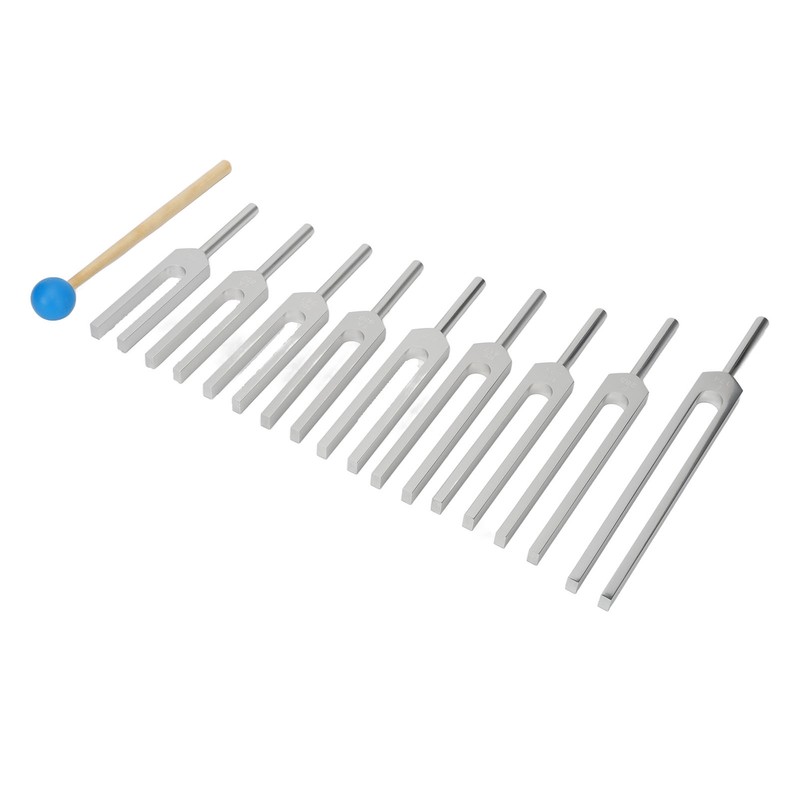 Tuning Fork Sound Therapy Portable Improving Cognition Musical Tones Tuner