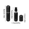 Surface Mitt Travel Perfume Atomizer Set, 4-Pack 5ML Refillable Mini