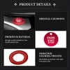 LECART Red Start Button Cover Sticker Fit for Ford Explorer