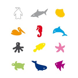 Tescoma Mydrink 12-Piece Glass Tags, Ocean