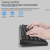 Wired Keyboard and Mouse Combo, Full-Sized Ergonomic Computer Keyboard and