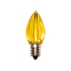 EZLS C7 Transparent Yellow SMD LED Bulb - Smooth C7