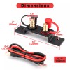 DYSO Battery Jump Post Remote Battery Terminal Relocation Kit for