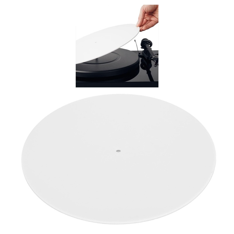 Turntable Mat Reduce Static Dust Noise Replacement Acrylic Record Platter