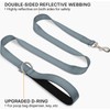 Joytale Double-Sided Reflective Dog Leash, 6 FT/5FT/4 FT, Padded Handle
