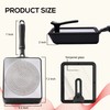 HAPPI STUDIO Tamagoyaki Pan - Japanese Egg Pan with Lid