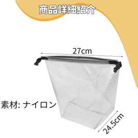 BLOOPIC Sauna Bag Spa Bag Waterproof Fashion Shopping Bag Convenient Snap Button Perfect for Daily Travel Storage Cosmetics Toiletries (Gray)
