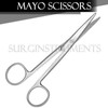 SurgicalOnline 8pcs Straight Mayo Scissors Surgical Instruments Economy Grade 6.75"
